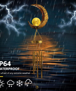 Solar Wind Chime Lamp Outdoor