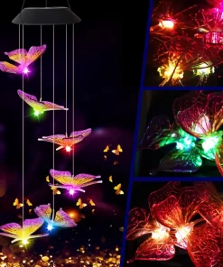 solar powered butterfly