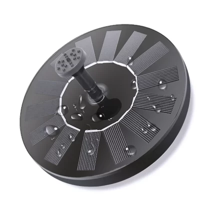 solar powered fountain