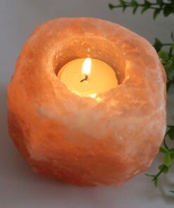 Aromatherapy salt Candlestick Himalayan salt lamps Candlestick small night lamp salt stone crafts decoration cross-border